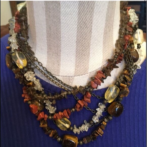 STONE STRANDED Necklace  - Picture 5 of 9